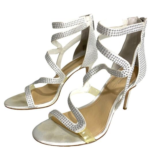 Vince Camuto Imagine IM- Prest, Pure White Deluxe Satin Women's US 8M - Picture 6 of 16